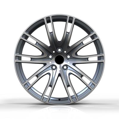 China Aluminum Alloy Gunmetal Machined Face Custom Design 18-22 Inch Car Wheels Aluminum Alloy Rim For BMW for sale