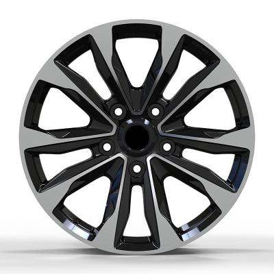 China Aluminum Alloy 17 18 19 20 21 22 23 24 Inch 5 Holes 5x150 Plate Aluminum Alloy Car Deep Hub Forged Wheels Rim Hub For Toyota for sale