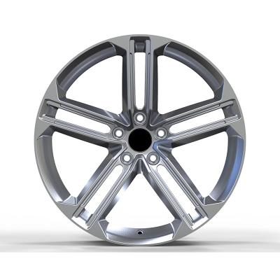 China China Custom Aluminum Alloy 17 18 19 20 22 24 Inch 5hole Step Lip 5x112 Car Alloy Forged Wheel Rims For Audi for sale