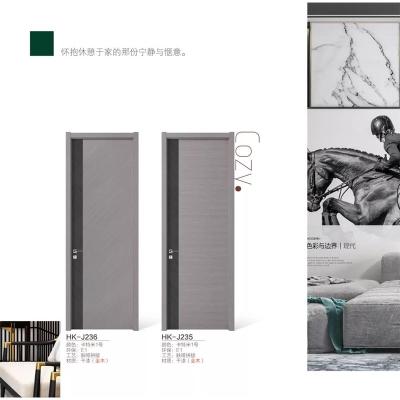 China 2022 Sound Insulation Success for Amazon OEM Modern ABS Soundproof Door Interior Bathroom Wood Doors for sale