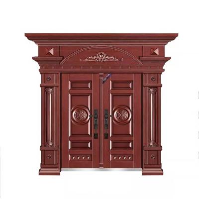 China Bulletproof Backer All Customization Modern Door Villa Design Metal Exterior Security Other Doors for sale