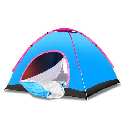 China Customizable Upright UV-Resistant Waterproof Tent UV-Resistant Tent Tying One Bedroom Quick Automatic Opening Tent For Three-Season for sale