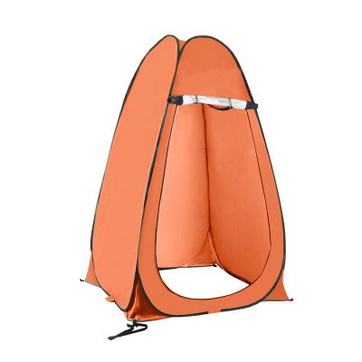 China UV-Resistant Fabric Double Changing Tent Shower Outdoor Bathroom Bathing Tent Quick Changing Oxford Open Opaque Toilet for sale