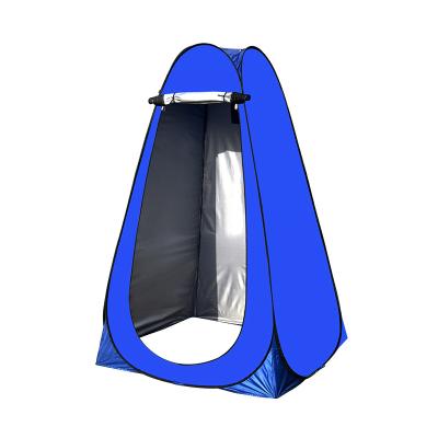 China changing room UV-resistant tent outdoor shower bathroom double bathing tent oxford automatic automatic changing tent opaque toilet for sale