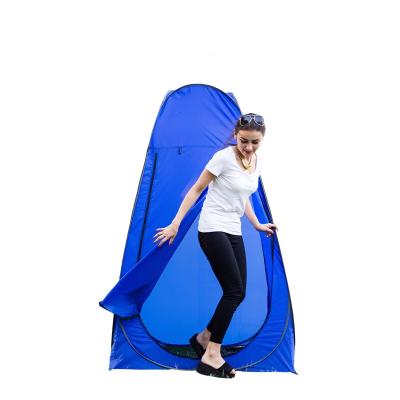 China UV-Resistant Tent Changing Shower Outdoor Single Bathroom Bathing Tent Polyester Taffeta Quick Open Opaque Toilet Changing Tent for sale