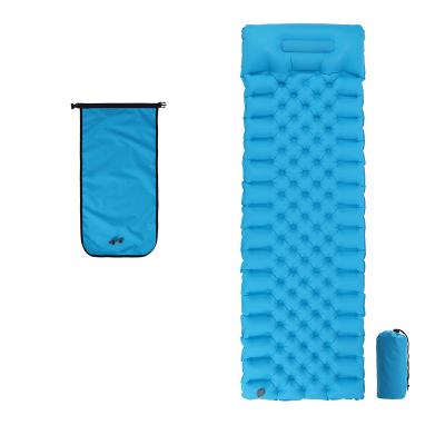 China Wholesale Custom Outdoor Camper Moisture Proof Ultralight Portable Waterproof Pad TPU Nylon Inflatable Sleep Pad for sale