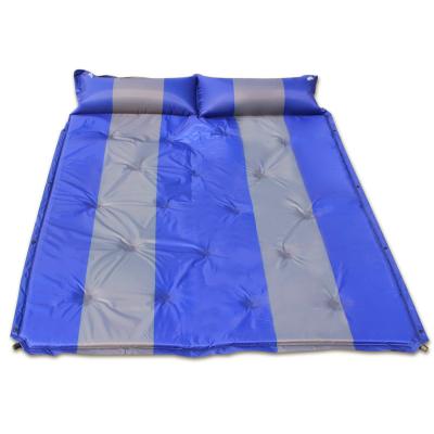 China Moisture-proof Comfortable Outdoor Camping Mat With Deflated Pillow Freely Adjustable Height For Outdoor Sleeping for sale