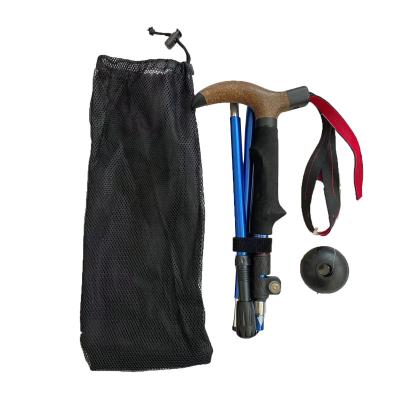 China Hot Selling Length Adjustable Canes Mountaineering Outdoor Walking Stick With Adjustable Length for sale