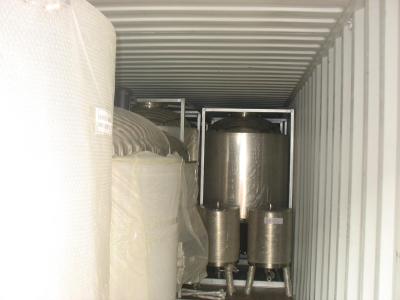 China beer equipment, brewery equipment , beer line with package on container for sale