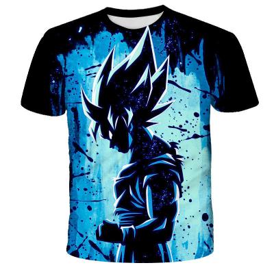 China Factory Wholesale QUICK DRY Summer 3d T-shirt Custom High Quality Sublimation Printed Shirts Tops Mens Streetwear Stylish Tees for sale