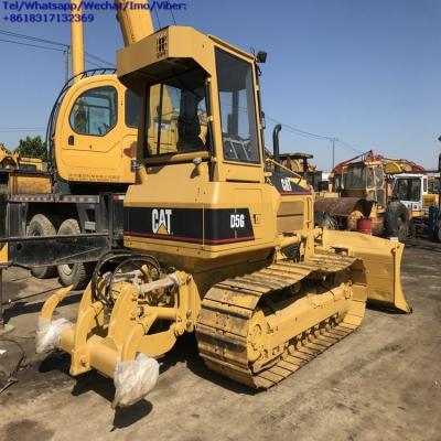 China Construction worksÂ   Good Working Condition Cat D5G D5K D6D D6G Small Used Bulldozer With 3 Shank Ripper for sale