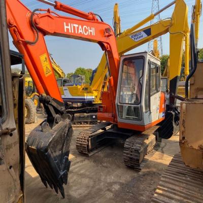 China Hitachi Swamp Used Hitachi Ex60 6 Tonne Mini Excavator , Small Digger From Hitachi Crawler for sale