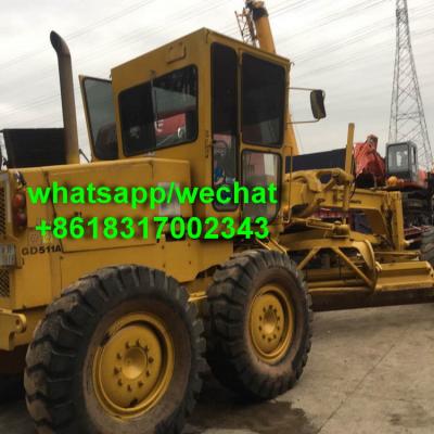 China Cultivate 100% genuine KOMATSU GD511 used motor grader for sale for sale