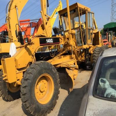 China Construction worksÂ   Original Made in Japan Used Cat 140G 140HP 160HP 180HP Motor Hydraulic Motor Grader with Cheap Price for sale