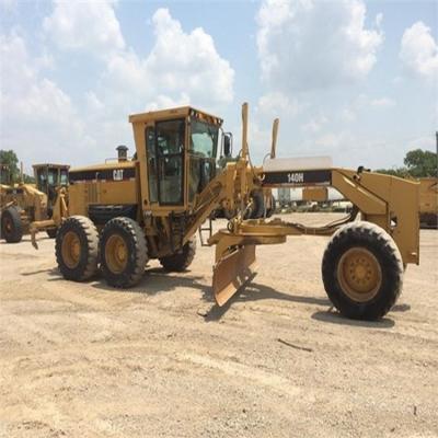 China Construction worksÂ   Used original small cat 140H 135HP 140HP engine hydraulic motor grader with 3306 engine for sale in Kenya for sale