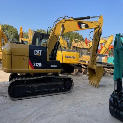 China Small Used Excavator Cat 312D 12 Ton , Japan Made Used Cat 312D2 Hydraulic Excavator 0.6cbm for sale