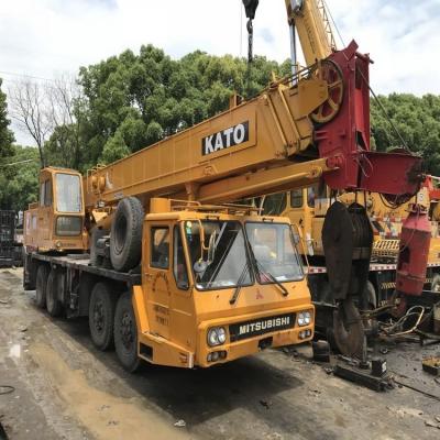 China CRANE TRUCK Original Japanese Brand Used Kato NK400E 40 ton lifting truck Crane For Sale for sale