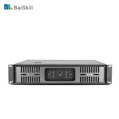 China Professional BaiSKill KA-21000 Channel Volume Control Ledindicator High Output Power 1200w*1200w Amplifier For DiscoClub KA-21000 for sale