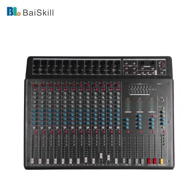 China USB professional audio computer support CMX12 BaiSKill mixer Bluetooth connection wireless mixer console for CMX12 studio for sale