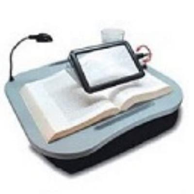 China Built-in magnifying glass (size) of adjustable personal workstation in lap desk for sale