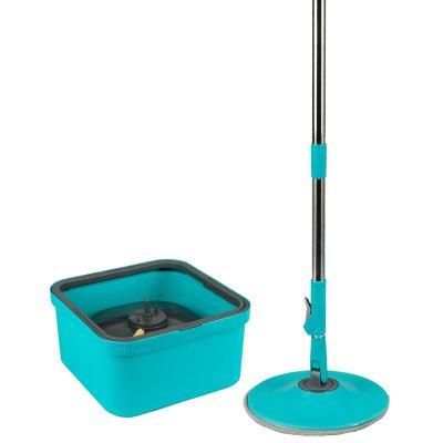 China Stocked Clean/Dirty 2-in-1 Spinning Water Mop With Bucket for sale