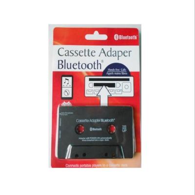 China Wirelessly receive music from any Bluetooth music player or phone car audio blue cog cassette adapter for sale