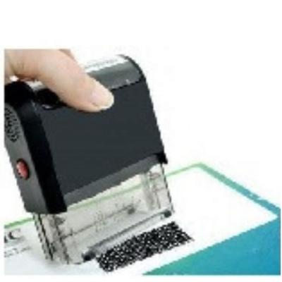 China Erase-IT Desktop Eraser Self-Inking Roller Security Stamp for sale