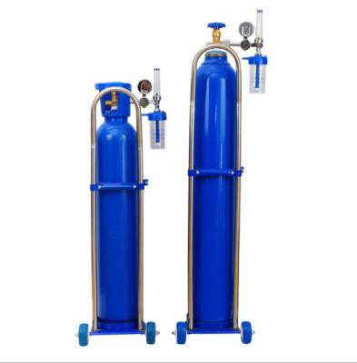 China Auto Operation China 10L Liquid Oxygen Medical Tank Portable Oxygen Cylinder Price for sale