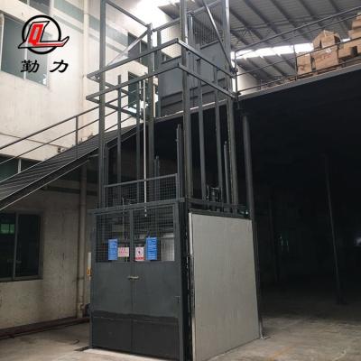 China Good Quality Stationary Storage Warehouse Workshop Easy Operation Goods Lift Hydraulic Platform Boat Quickly for sale