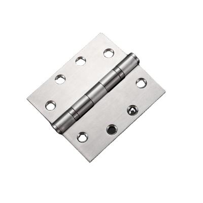 China Modern Stainless Steel Hinge 201 Thickened Hardware Door Accessories 4.5*4*3MM Silent Bearing Wooden Bearing Ball Hinge for sale