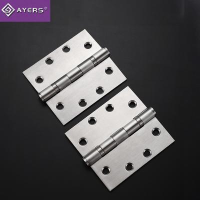 China Modern High Quality Flat Door Hinge Metal Stainless Steel Butt 2BB Heavy Duty 4.5 Inch Door Hinge Gasket For Wood Door for sale