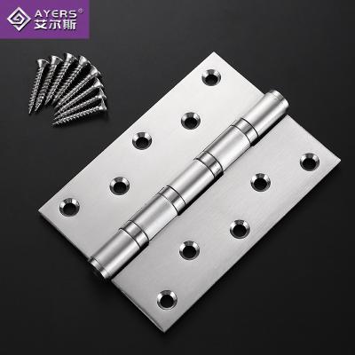 China 5*3.5*3MM Metal Stainless Steel Window Door Pivot Hinge Door Hinge Accessory Steel End Hinge Modern Building Hardware for sale