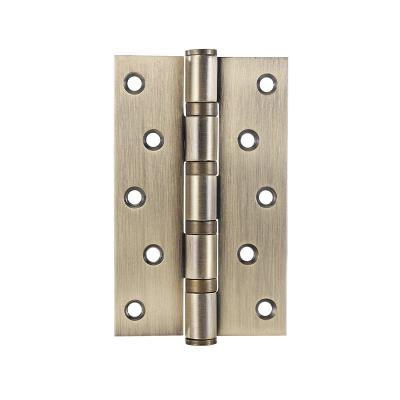 China Factory Direct Sale Modern 4 Inch Steel Ball Bearing SUS 304 Stainless Steel Ball Bearing Butterfly Hinge Bronze Flat Door Hinge for sale