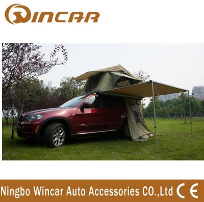 China Camouflage Material Game Canvas Accessories 4x4 Camping Tent / Field Tent For Car for sale