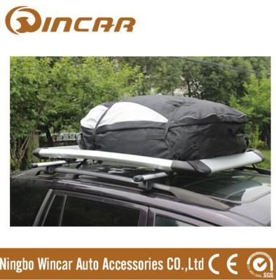 China Waterproof Car Roof Bag Polyester Car Roof Top Bag 600D Oxford With Lager Bulk for sale