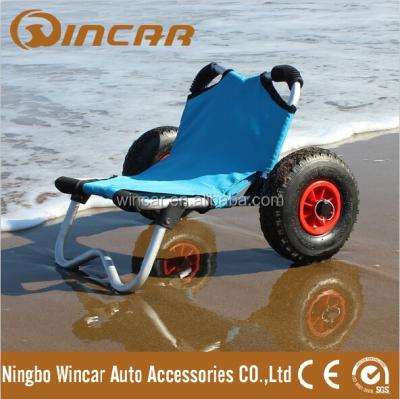 China Multifunctional Dolly Fish Cart Trailer Tote Trolley Boat Kayak Canoe Carrier Transport for sale