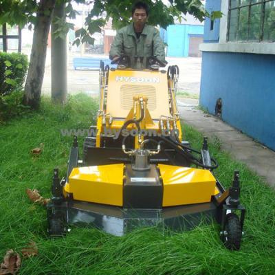 China Professional High Torque Hysoon Mini Skid Steer Loader Lawn Mower Manufacturer for sale