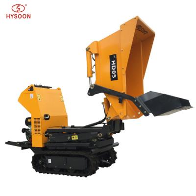 China Mini Track Auto Hydraulic Dumper Truck 500kg 1150mm*648mm*515mm for sale