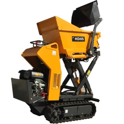 China HYSOON HD05 mini crawler dumper garden machine for sale 500kg for sale