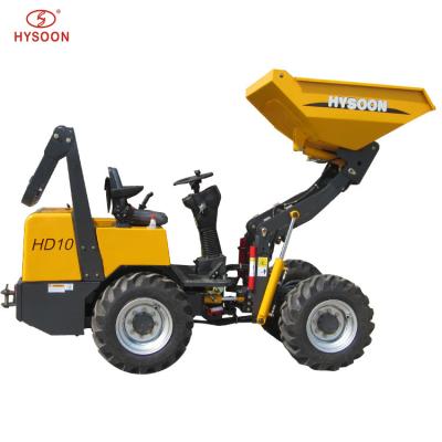 China New mini HD10 dumper truck loader price (Imported engine or Chinese engine) 0.35m^3 for sale