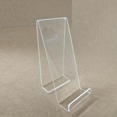 China Shop Mobile Phone Display Stand Countertop Clear Retail Acrylic Wholesale for sale