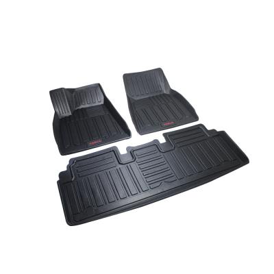 China Luxury Made In China Newest High Quality Diamond Style Unique Fancy Car Floor Mat for sale