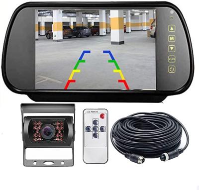 China G-sensor Reversing Camera Kit Waterproof Night Vision Device 7 Inch 1080P Hd Parking Camera for sale