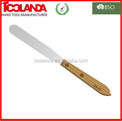 China Stainless Caulk Spatula Engineering 258-4S Stainless Caulk Spatula, Hardwood Handle, 4inch long x 0.75inch wide for sale