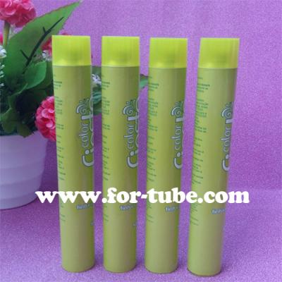 China Plegable de aluminio Tubo cosmético de color de pelo en venta