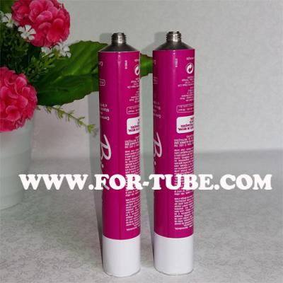 China Collapsible Aluminum Cosmetic Tube for Coloring Cream for sale