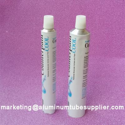 China Aluminum Collapsable Tubes From Pure Aluminum For Hair Colorant Cream for sale