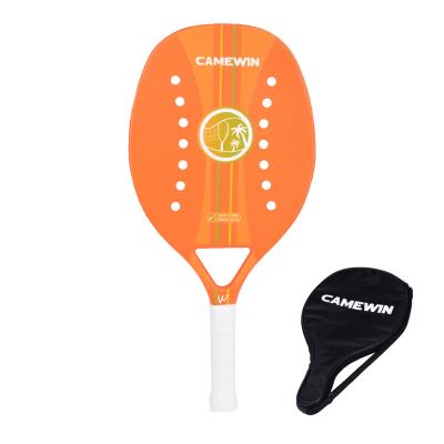 China Beach games wholesale EVA Durable 50CM carbon fiber light beach soft tennis racket professional rackets for sale