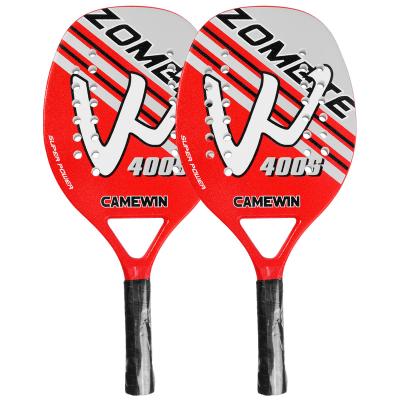 China Camewin Racquete Eva Memory Foam Graphite Rough Outdoor Beach Games Outdoor High Quality Adult Tennis Racket With Bag for sale