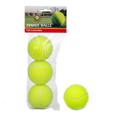 China Tennins Training ITF Good Quality Durable 2.5 Inches Training Pressurized Tennis Rubber Ball for sale